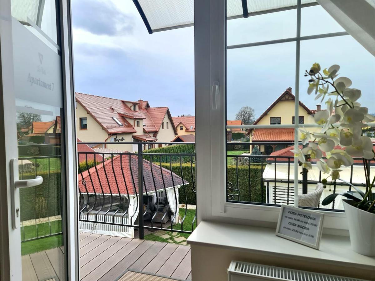 Apartamenty "La Villa" Z Klimatyzacja, Ogrodem, Parkingiem, Blisko Centrum Kudowa-Zdrój Kültér fotó